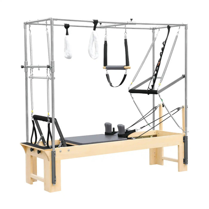 Elina Pilates Cadillac Reformer (Gray) | Athlete Recovery Depot