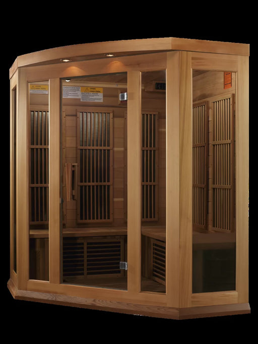 Dynamic Saunas 3 Person FAR Infrared Sauna | Cedar