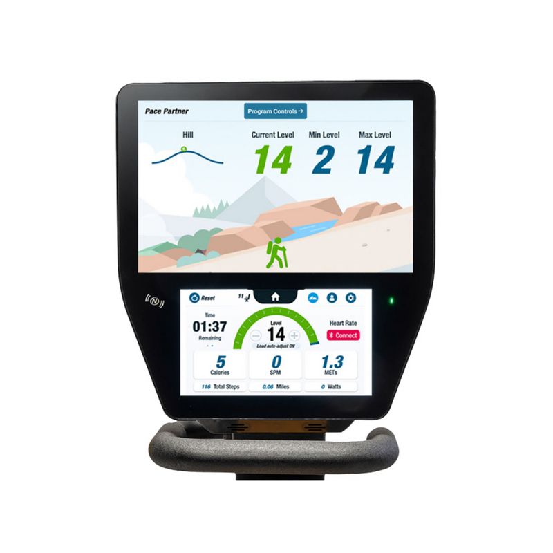 NuStep, RB8 PRO Recumbent Bike, 18" Width Swivel Seat