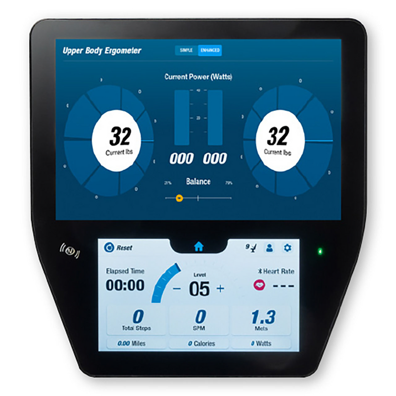 NuStep, UE8 MAX Upper Body Ergometer, Wide 22" Seat