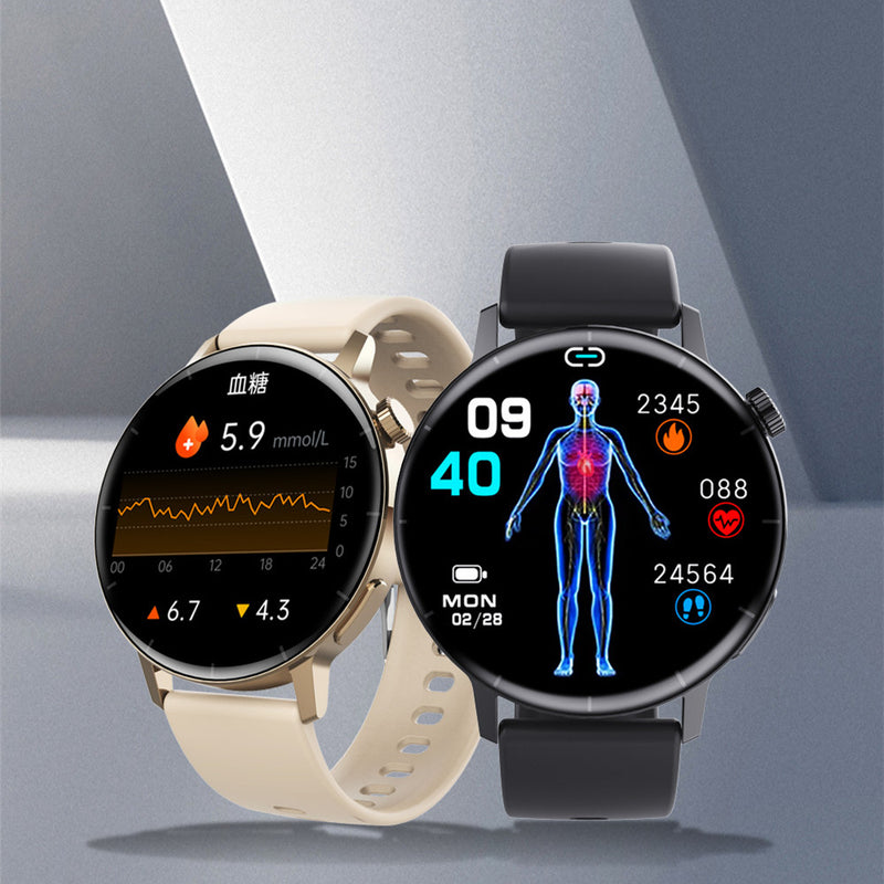 F67S Blood Glucose Smart Watch with Red Light Function