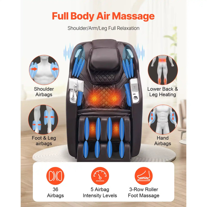 Succebuy 4D Zero Gravity Full Body Massage Chair
