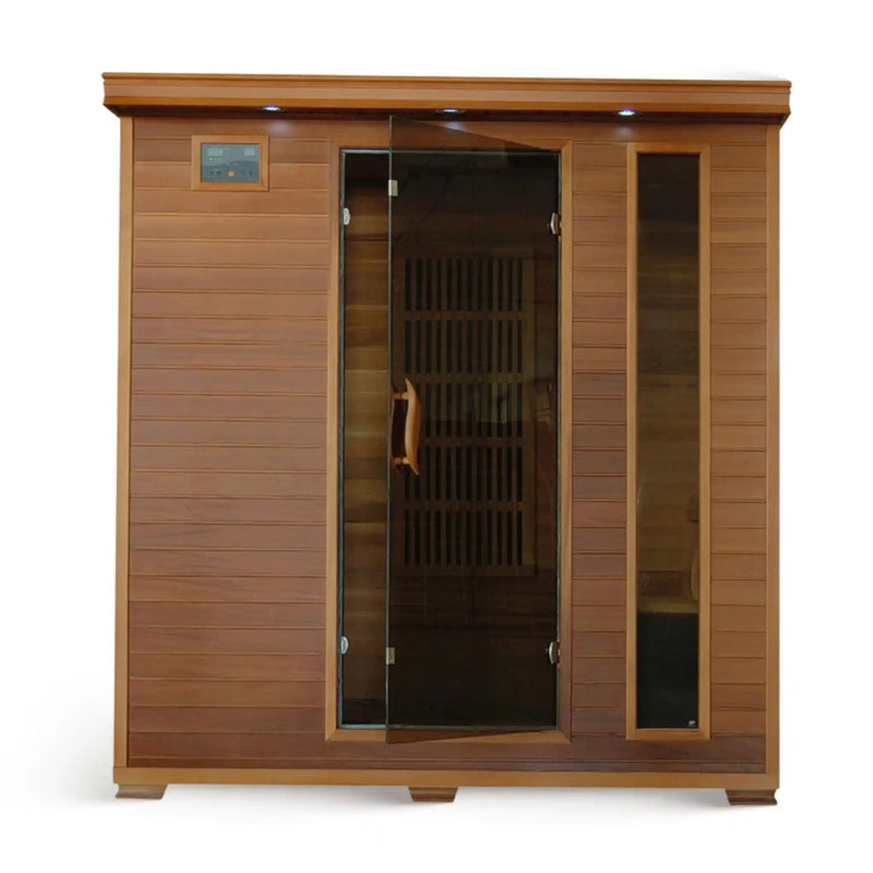 Heatwave Klondike 4-Person Cedar Infrared Sauna