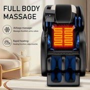 	BILITOK Store Zero Gravity Full Body Massage Chair with Heating, Airbags, Foot Roller & Touch Screen – Supports up to 180 Lbs