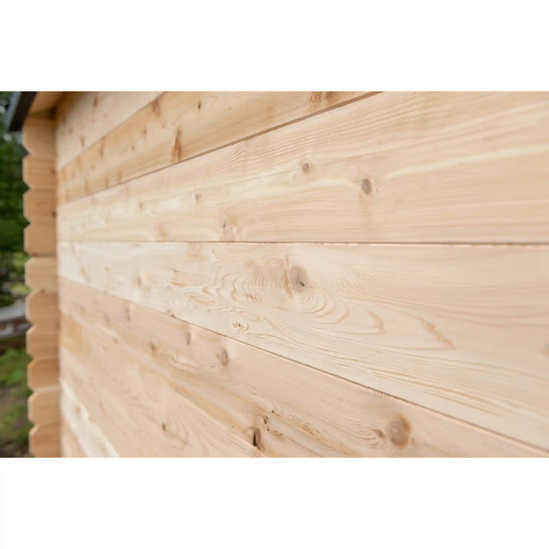 Dundalk Leisurecraft Canadian Timber Georgian Cabin Sauna | Woodburning
