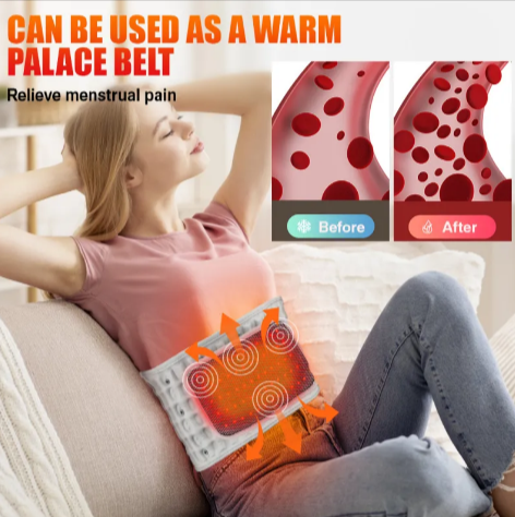 Rechargeable Red Light Heating Waist Belt