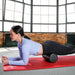 Cando Black Composite Extra Firm Foam Rollers | 6" x 12" Round | Case of 36 | Athlete Recovery Depot