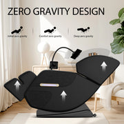 BILITOK Zero Gravity Massage Chair: Reclining, Heating, Full-Body Air Compression, 6 Rollers& Touchscreen. Supports up to 180Lbs & 6Ft