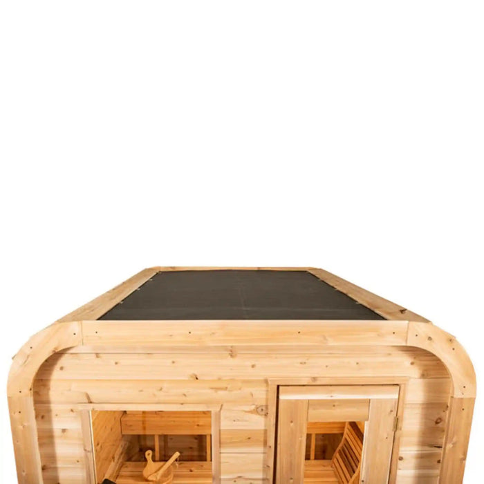 Dundalk Leisurecraft Canadian Timber 4 Person Luna Sauna CTC22LU | Athlete Recovery Depot