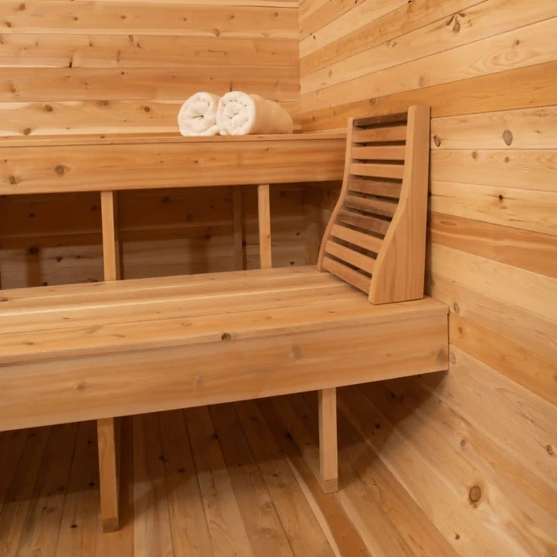 Dundalk Leisurecraft Canadian Timber 4 Person Luna Sauna CTC22LU | Athlete Recovery Depot
