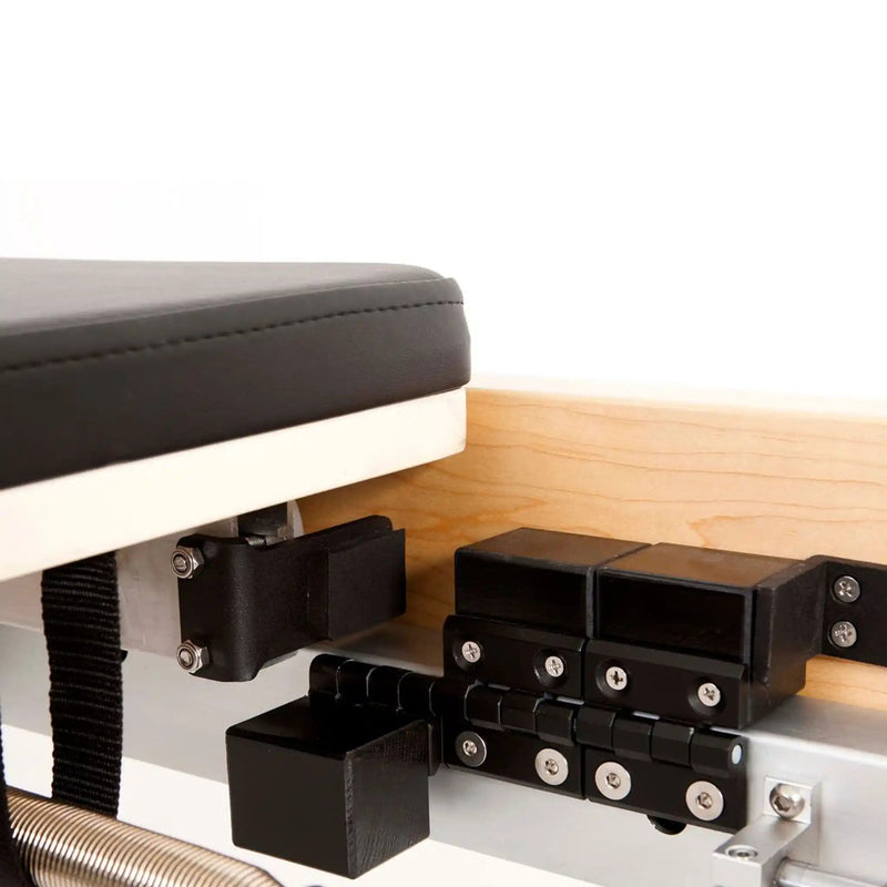 Elina Pilates Wood Reformer | Black | Athlete Recovery Depot