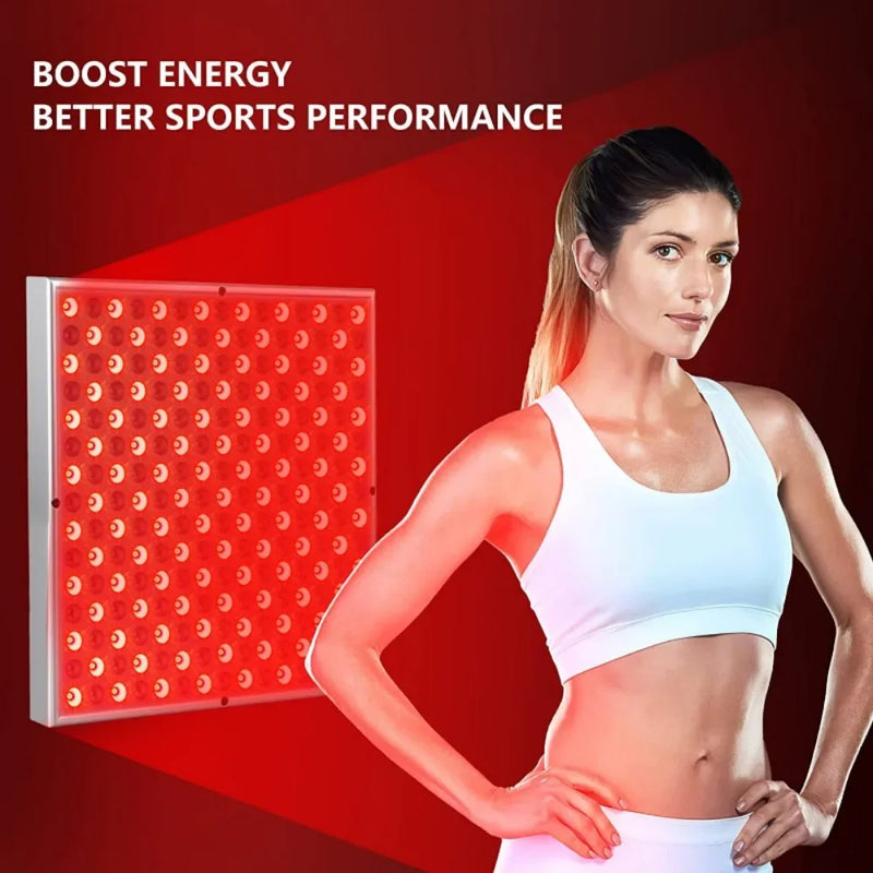 225Pcs LED Red Light 660Nm near Infrared 850Nm Therapeutic Plates for Body Pain Relief, Blood Circulation and Cosmetic Treatment