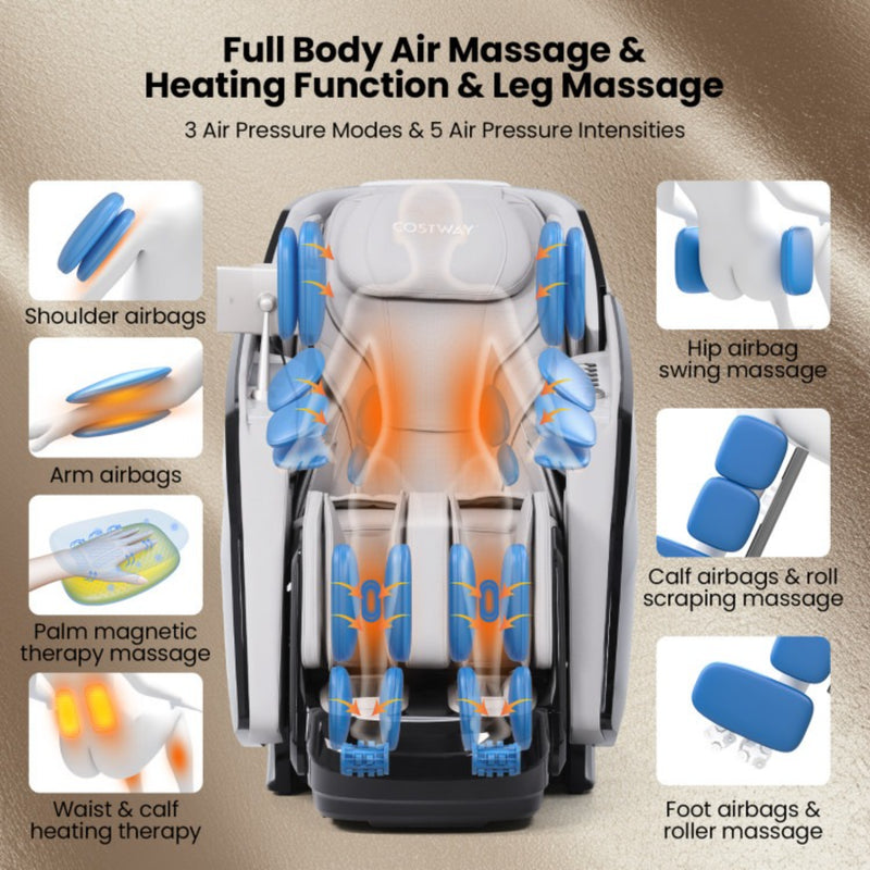 Costway Kenzo Zero Gravity Full Body Massage Chair