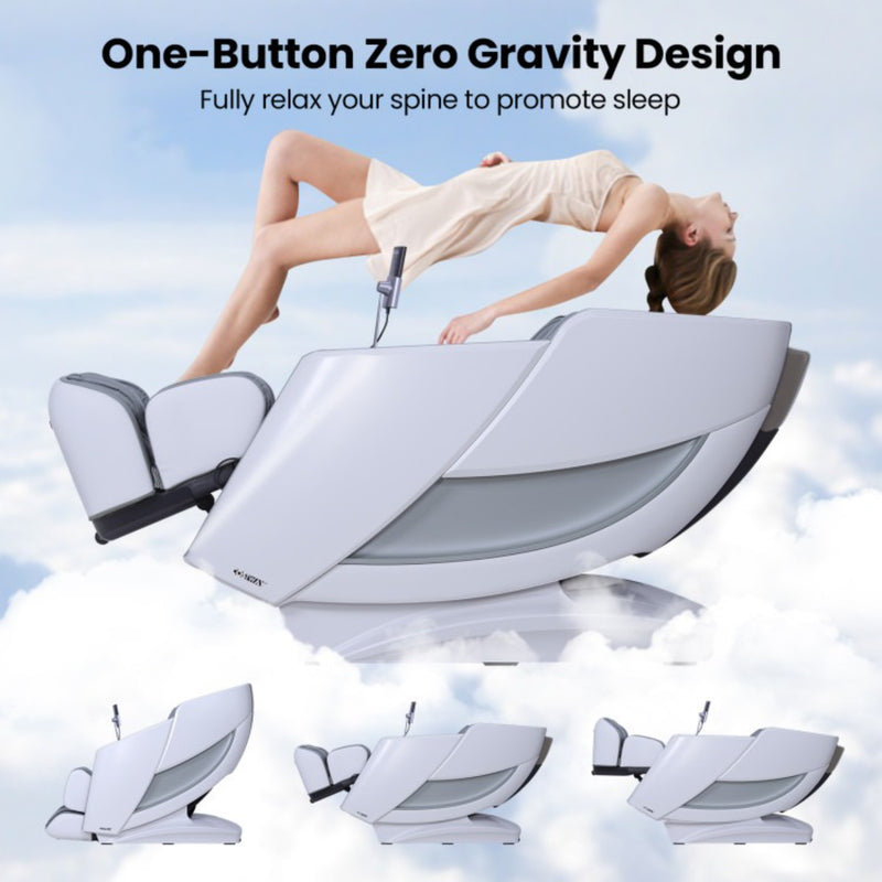 Costway Enjoyment 42 Full Body Zero Gravity Reclining Massage Chair | Gray