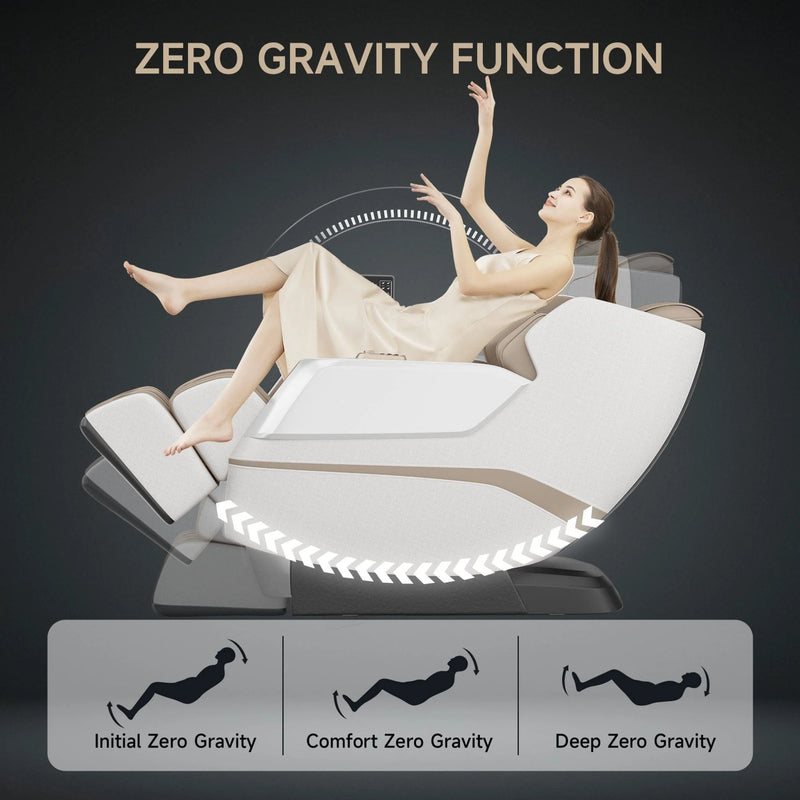 Favor-27 3D Massage Chair | Khaki