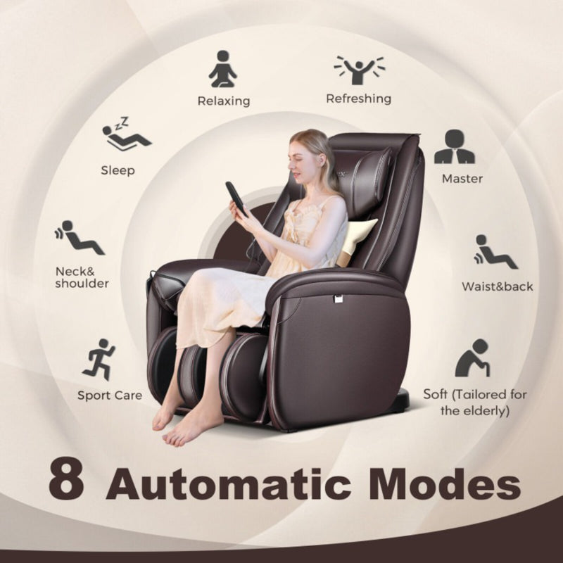 Costway Soothe 26 - Full Body Zero Gravity Massage Chair with Pillow