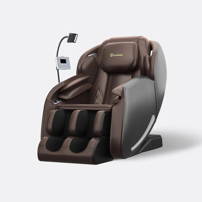 Real Relax Favor-06 3D Zero Gravity Massage Chair | Brown