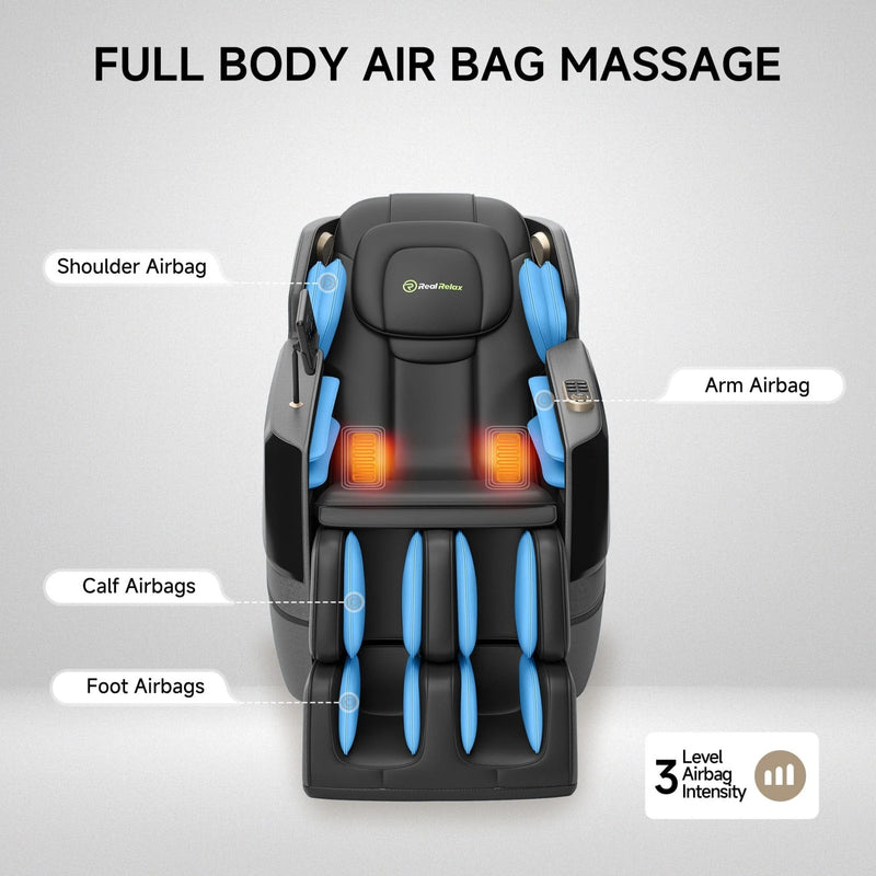 Favor-27 3D Massage Chair | Black
