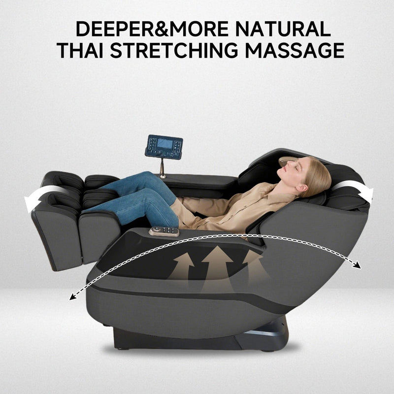 Favor-27 3D Massage Chair | Black