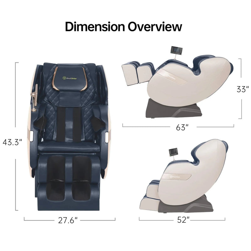 Favor-03 ADV 2D Massage Chair | Blue