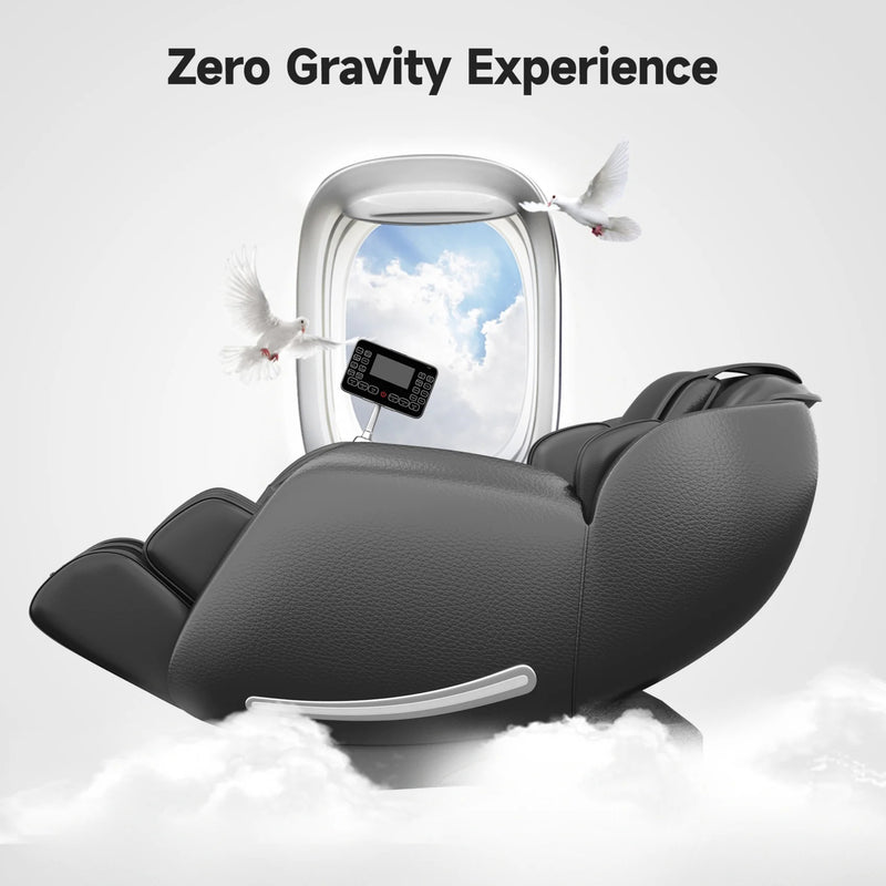Real Relax Favor-06 3D Zero Gravity Massage Chair | Black