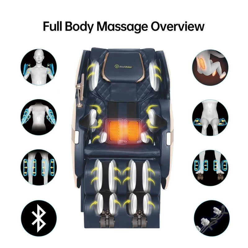 Favor-03 ADV 2D Massage Chair | Blue