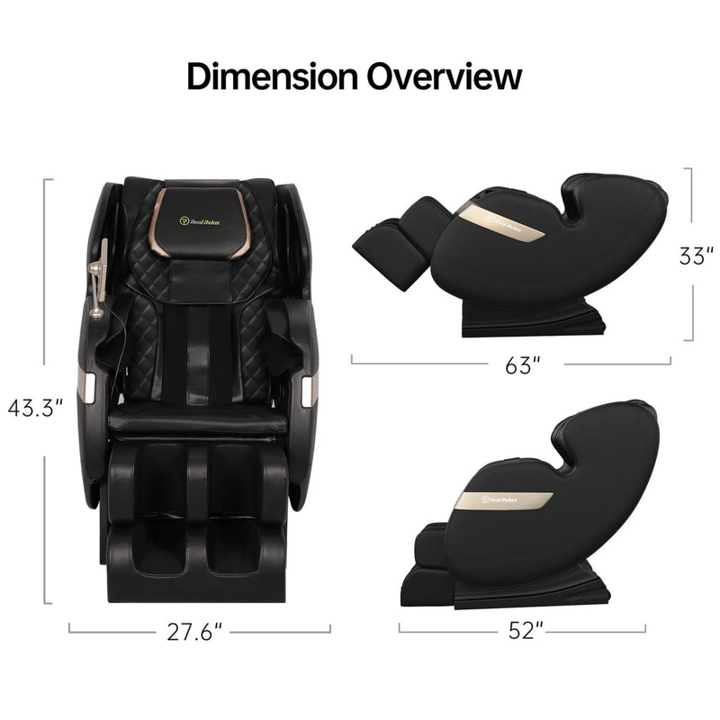 Favor-03 ADV 2D Massage Chair | Black