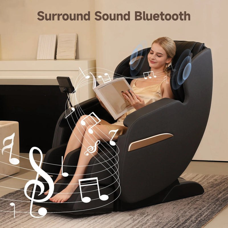 Favor-03 3D Lite Massage Chair | Black