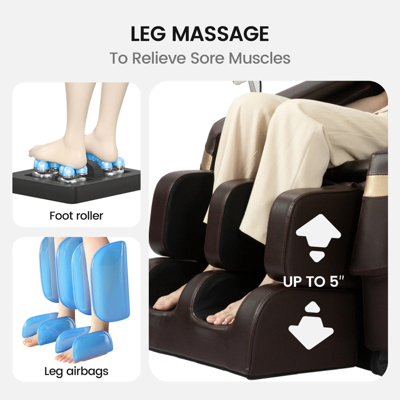 BS-02 Massage Chair | Brown