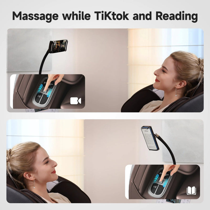 Real Relax Favor-06 2026 3D Massage Chair | Brown