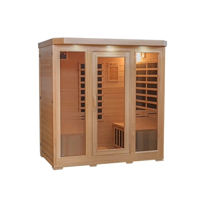 Heatwave Sonoma 4-Person Hemlock Infrared Sauna