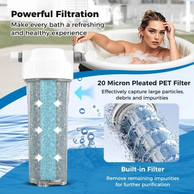 Costway 4/5 HP Cold Plunge Water Chiller with WiFi App Control and Dual Filtration