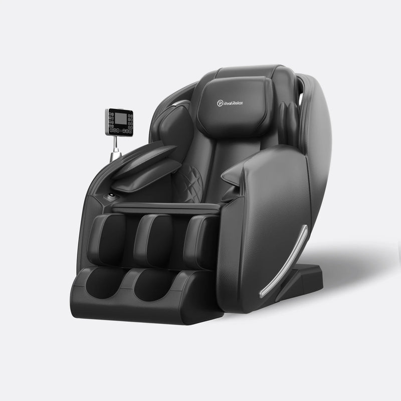 Real Relax Favor-06 3D Zero Gravity Massage Chair | Black