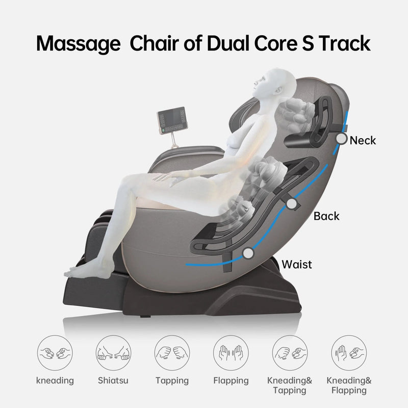 Favor-03 ADV 2D Massage Chair | Black