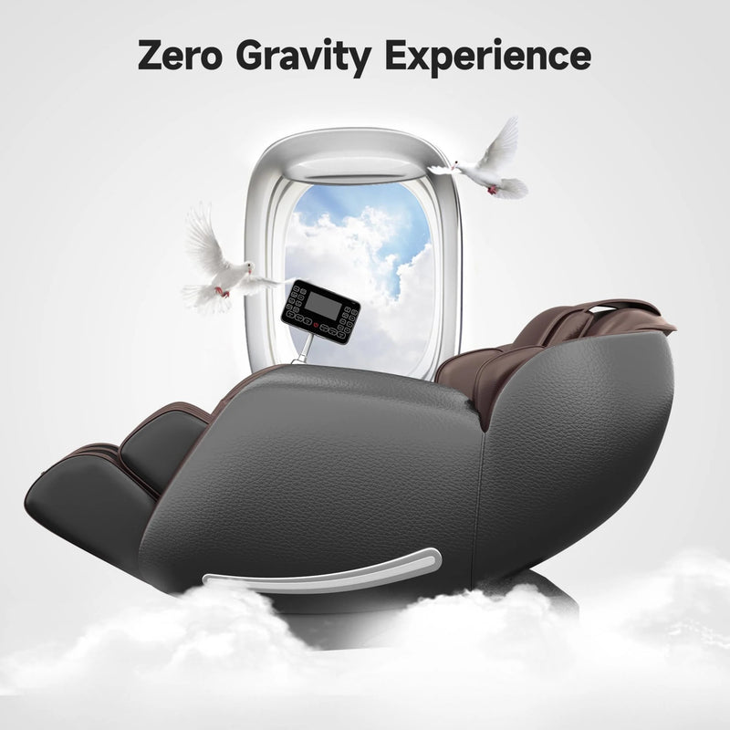 Real Relax Favor-06 3D Zero Gravity Massage Chair | Brown
