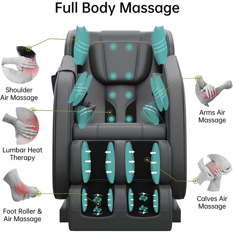 MM350 2D Massage Chair | Black
