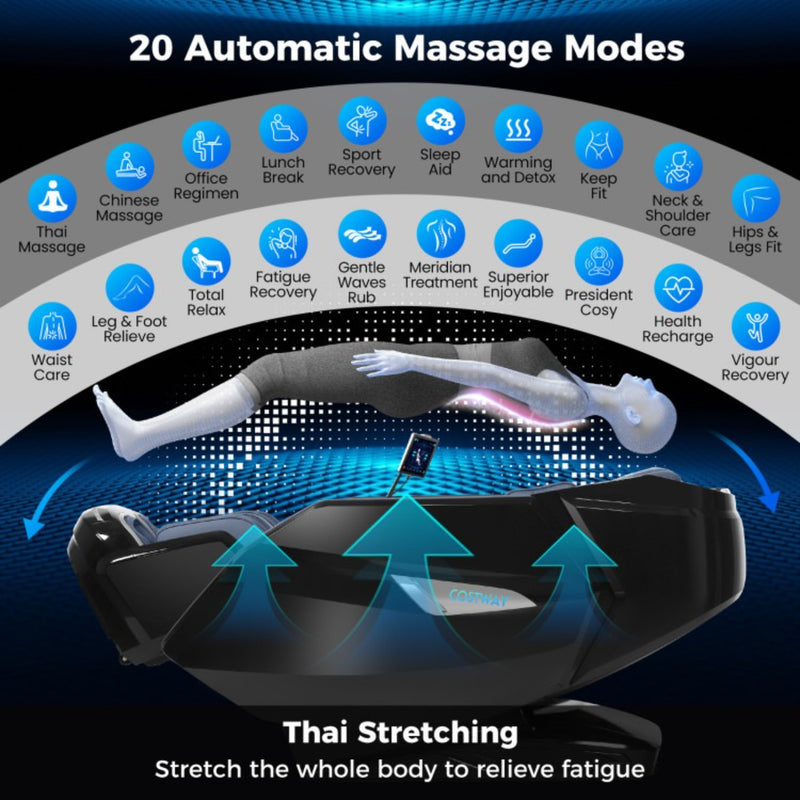 Costway Kenzo Zero Gravity Full Body Massage Chair