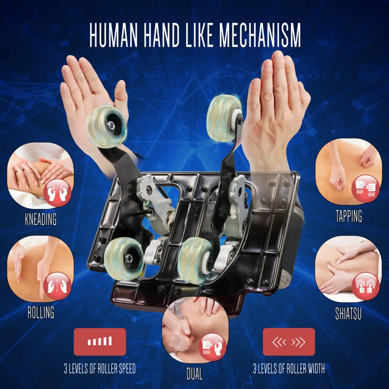 RelaxOnChair Jasper Massage Chair | Athlete Recovery Depot