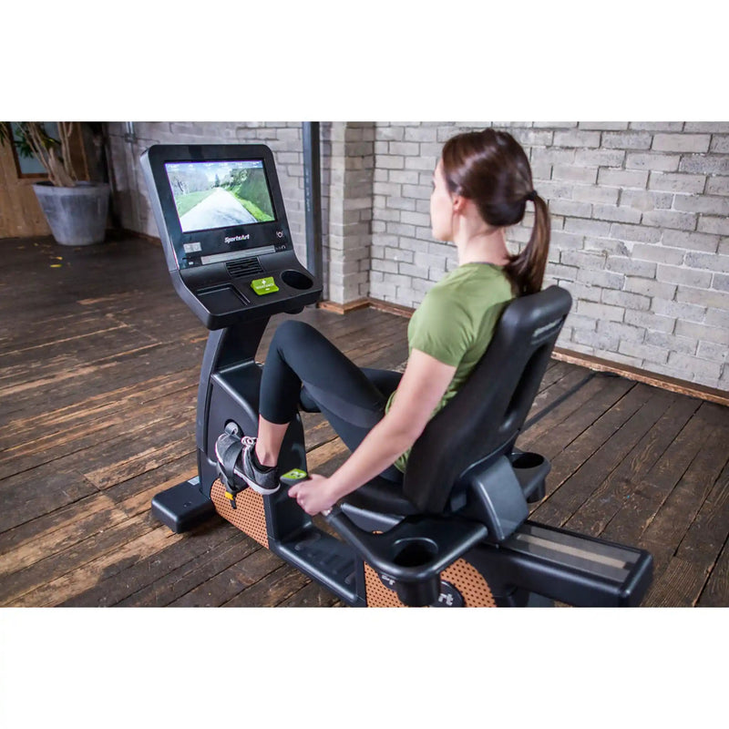 SportsArt C576R Status Senza Recumbent Bike-16" | Athlete Recovery Depot