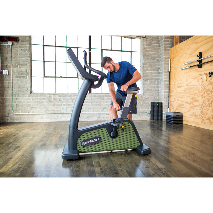 SportsArt G576U Status Eco-Power Upright Cycle | Athlete Recovery Depot