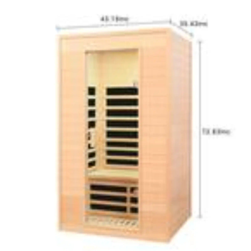 Spygo Moray 1-2 Person Indoor Hemlock Infrared Sauna